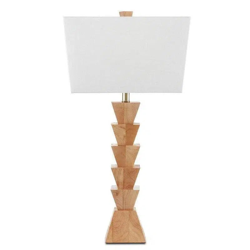 wooden table lamps with natural grain for a warm and organic feelNatural Wood Elmstead Table Lamp