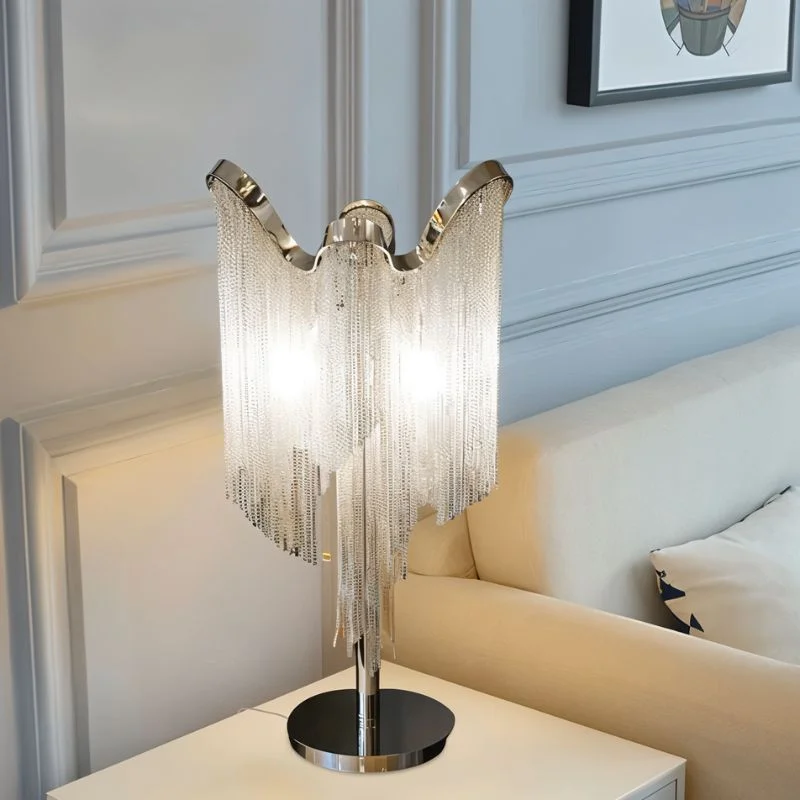 ceramic table lamps with hand painted designs for an artistic touchNazra Table Lamp