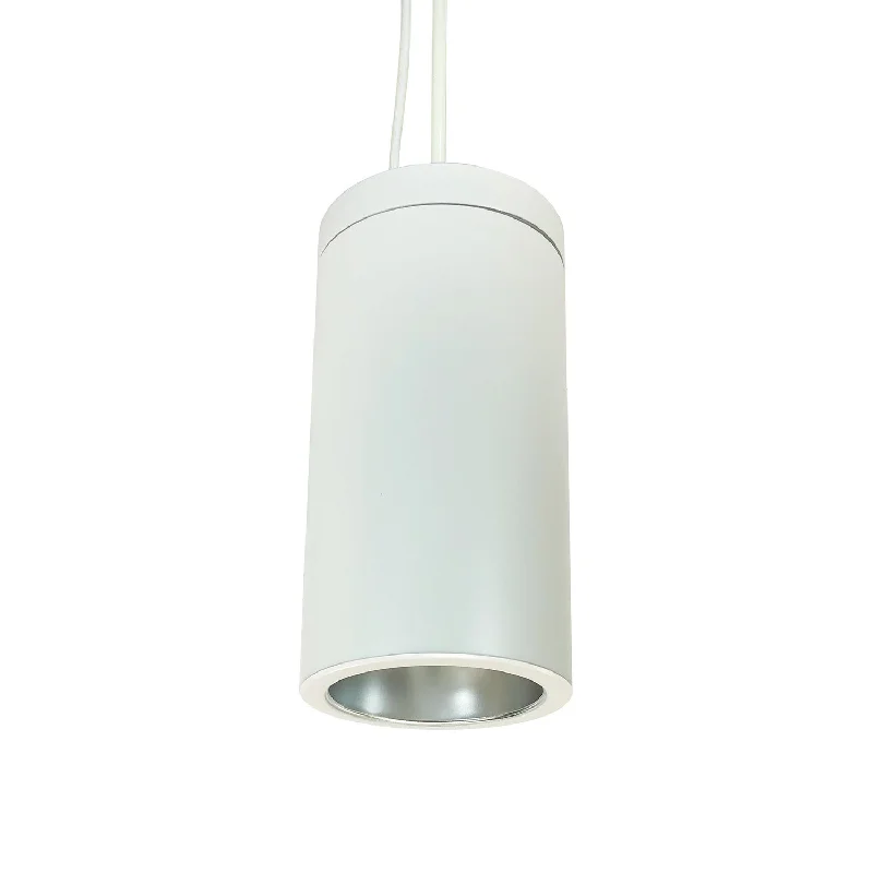 Victorian - Inspired Ceiling Lights with Ornate Crystal ChandeliersNora  NYLS2-6P35135FDWW6 Pendant Light - White