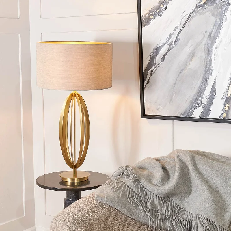 industrial style table lamps with exposed bulbs for loft apartmentsOlive Table Lamp - RV Astley