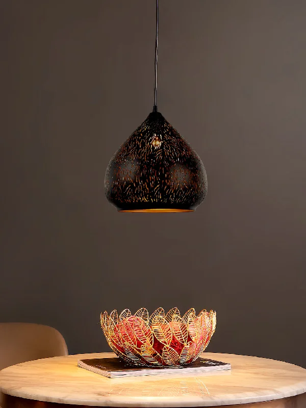 Steampunk Ceiling Lights with Gears, Cogs, and Brass AccentsPernel Pendant Light