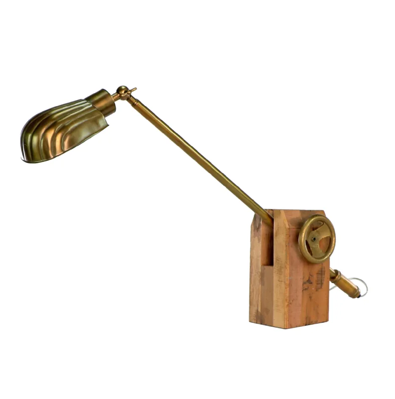 metal table lamps with a matte black finish for a sleek appearancePivots Desk Lamp - Matthew Izzo Collection