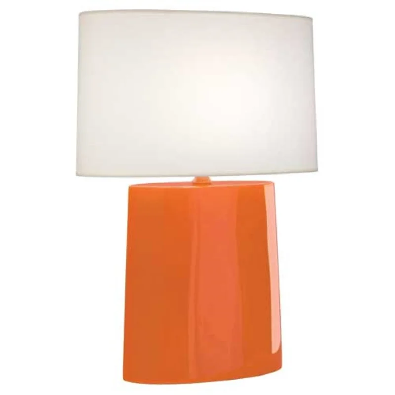 ceramic table lamps with hand painted designs for an artistic touchPumpkin Victor Table Lamp