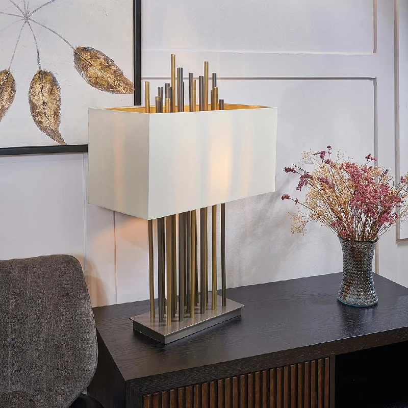 art deco table lamps with geometric shapes for a retro touchRaviene Table Lamp - RV Astley