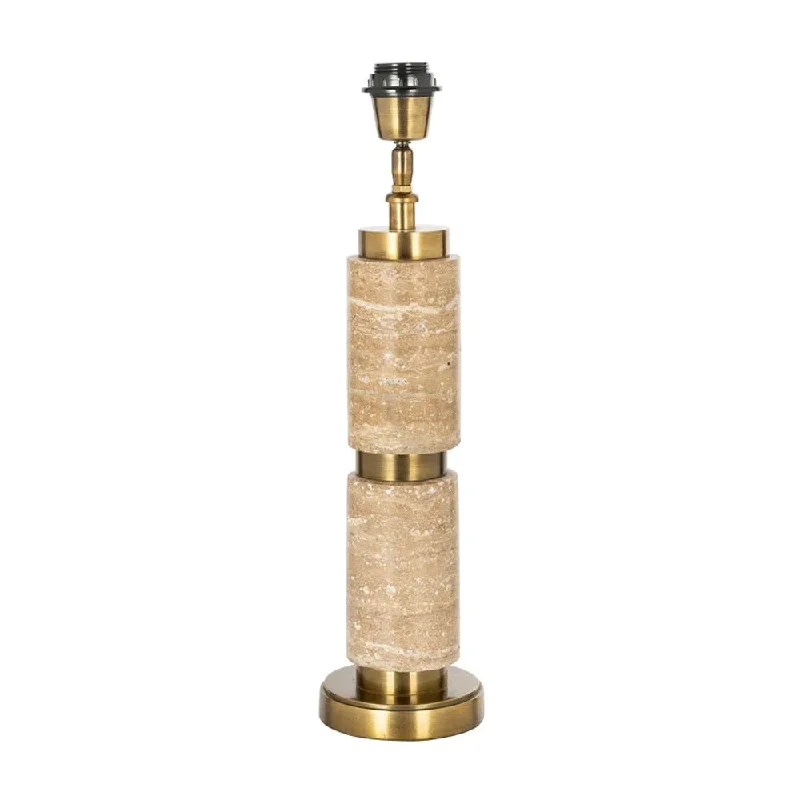 leather table lamps with a distressed texture for a rugged charmRichmond Interiors Lis Table Lamp