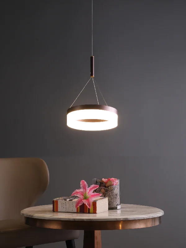 Scandinavian Style Ceiling Lights with Light Wood AccentsRinglo 11W Pendant Light