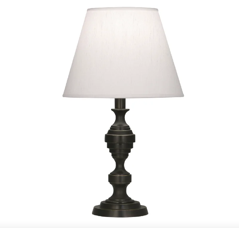 modern minimalist table lamps for contemporary living roomsRobert Abbey Arthur Table Lamp Deep Patina Bronze - Ivory Shade