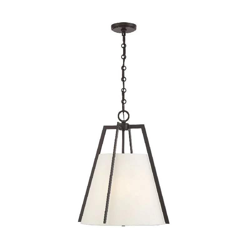Retro Ceiling Lights Inspired by the 1950s and 1960s DesignSavoy House Mansfield 7-1875-3-13 Pendant Light - English Bronze