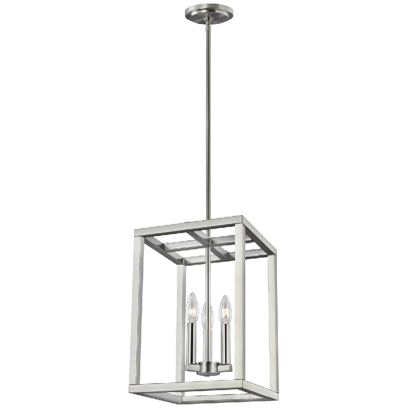 Rustic Ceiling Lights with Reclaimed Wood and Distressed FinishesSea Gull Lighting Moffet Street 3-Light Hall/Foyer Pendant
