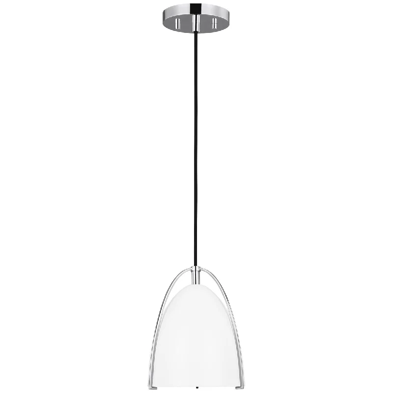 Victorian - Inspired Ceiling Lights with Ornate Crystal ChandeliersSea Gull Lighting Norman 1-Light Mini-Pendant