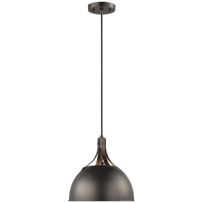 Retro Ceiling Lights Inspired by the 1950s and 1960s DesignSea Gull Lighting Rockland 1-Light 9W Pendant