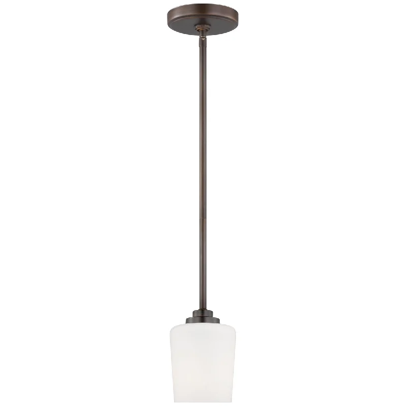 Modern Minimalist Ceiling Lights for Contemporary InteriorsSea Gull Lighting Windom 1-Light 9W Mini-Pendant
