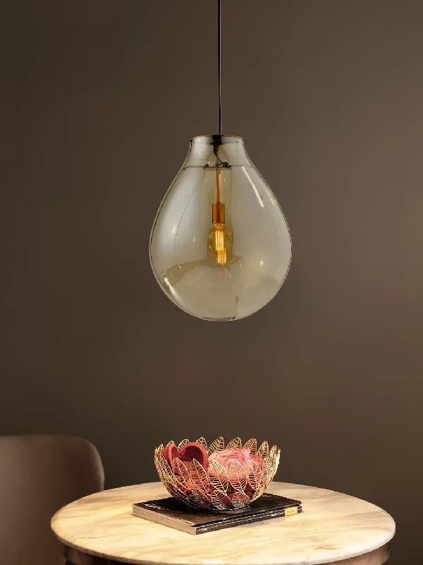 Retro Ceiling Lights Inspired by the 1950s and 1960s DesignSiora Amber Pendant Light