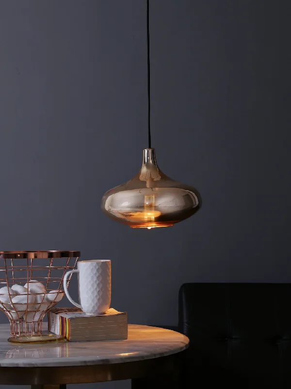 Metal Ceiling Lights in Brass, Copper, Stainless Steel, and IronStefano Pendant Light