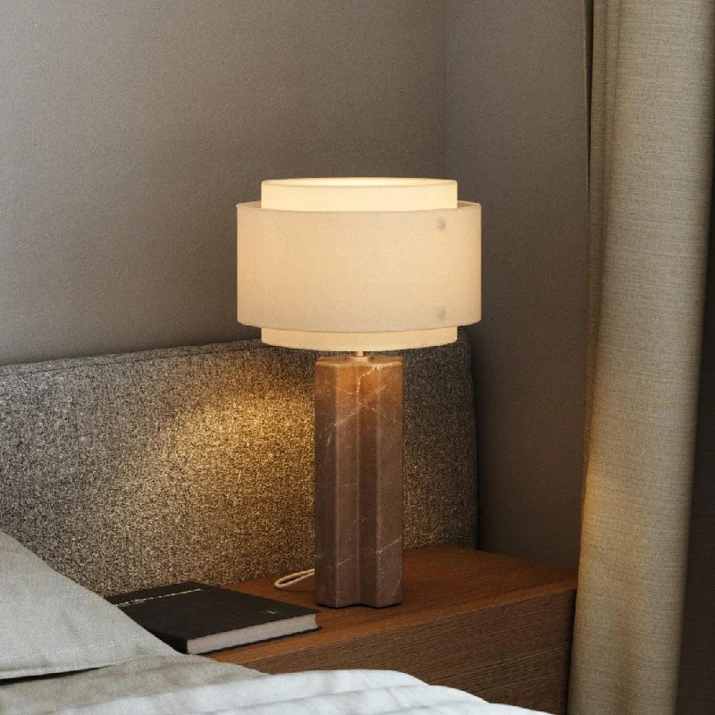 mid century modern table lamps with iconic designs for a stylish studyTakai Marble Table Lamp - Beige