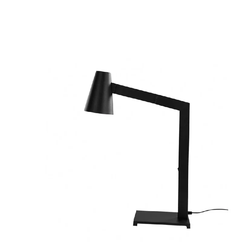 ceramic table lamps with hand painted designs for an artistic touchtilt table lamp black
