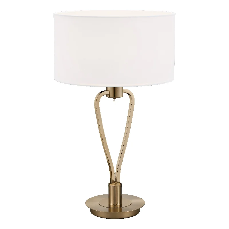 fabric table lamps with a linen shade for a relaxed and breathable lookPure 1-Light Table Lamp
