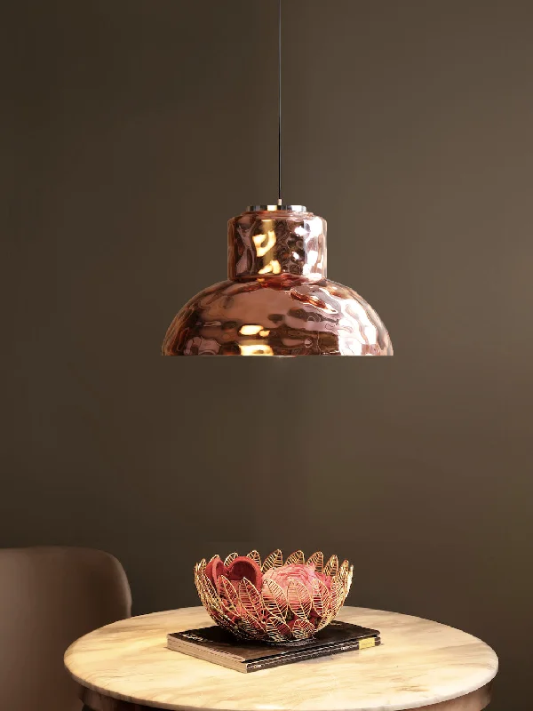 Mid - Century Modern Ceiling Lights with Simple, Sleek LinesTrumple-Copper Pendant Light
