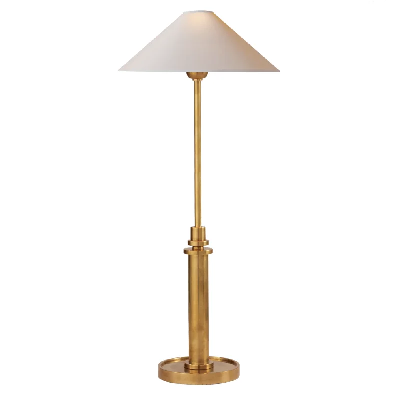 glass table lamps with a frosted surface for soft light diffusionVisual Comfort & Co. Hargett Buffet Lamp