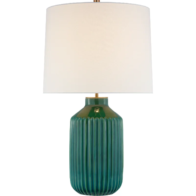 victorian style table lamps with ornate details for traditional homesBraylen Medium Ribbed Table Lamp