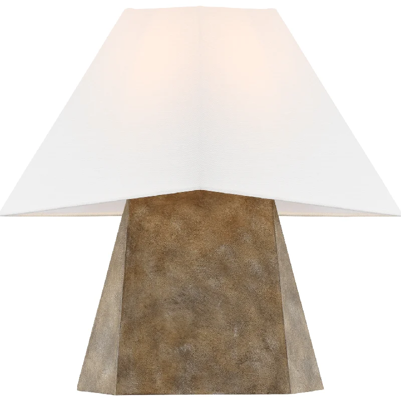 glass table lamps with a frosted surface for soft light diffusionHerrero 1-Light Medium Table Lamp