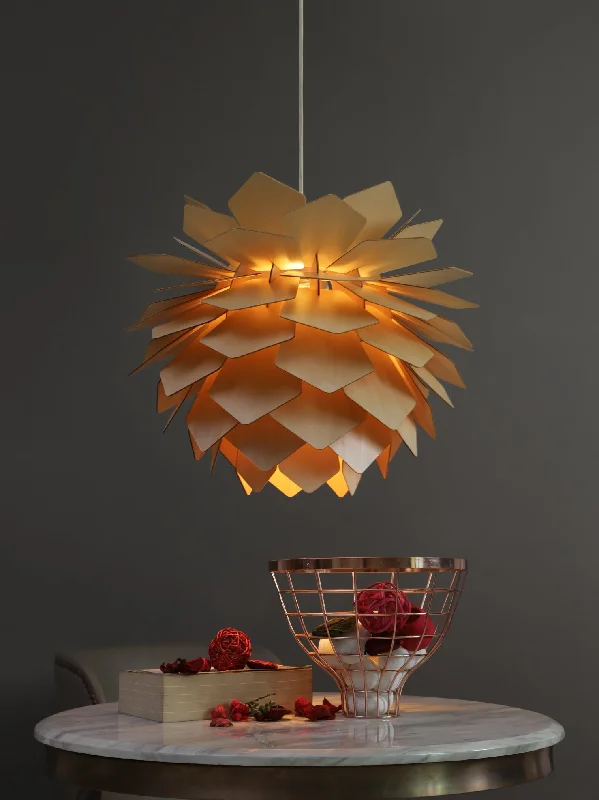 Gothic Ceiling Lights with Dark Metalwork and Pointed ArchesWarron Pendant Light