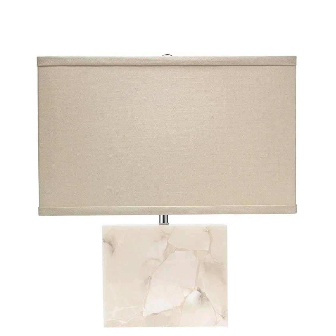 mid century modern table lamps with iconic designs for a stylish studyWhite Alabaster Borealis Accent Lamp