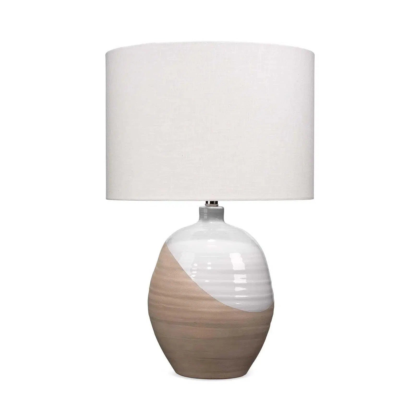 mid century modern table lamps with iconic designs for a stylish studyCoastal Style White Ceramic Hill Mid Century Modern Table Lamp