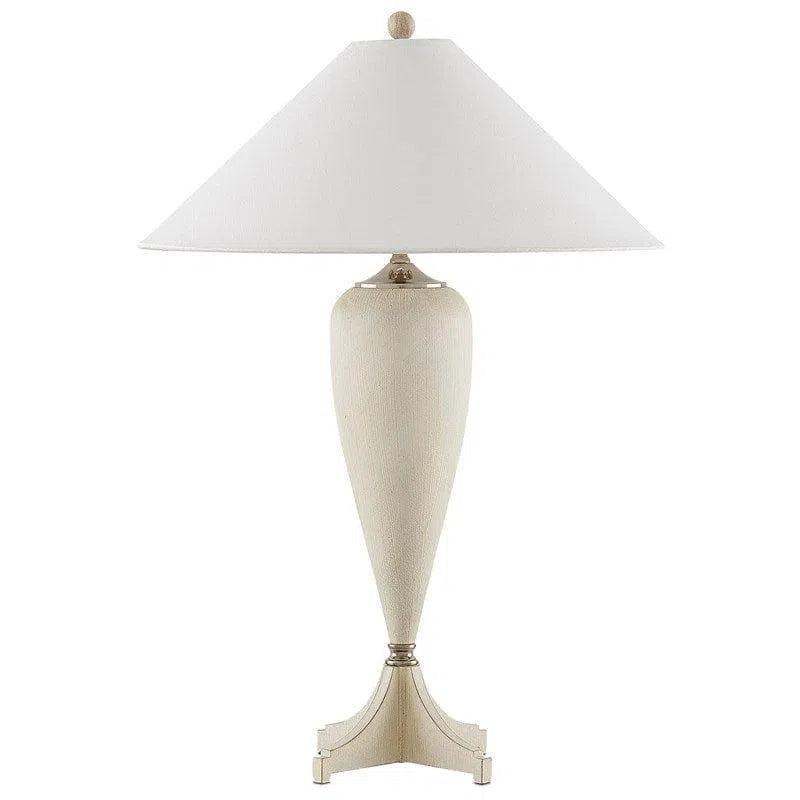 marble table lamps with a luxurious veined pattern for high end decorWhitewash Polished Nickel Hastings Table Lamp